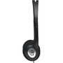 Manhattan Stereo Headphones - Stereo - Black - Mini-phone - Wired - 32 Ohm - 20 Hz 20 kHz - Over-the-head - Binaural - Circumaural - (177481)