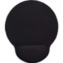 Manhattan Wrist-Rest Mouse Pad - 0.15" (3.81 mm) x 8" (203.20 mm) x 9.50" (241.30 mm) Dimension - Black - Foam, Gel (Fleet Network)