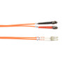 Black Box 62.5-Micron Multimode Value Line Patch Cable, ST-LC, 1-m (3.2-ft.) - 3.3 ft Fiber Optic Network Cable for Network Device - 2 (Fleet Network)