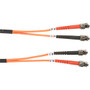 Black Box 62.5-Micron Multimode Value Line Patch Cable, ST-ST, 10-m (32.8-ft.) - 32.8 ft Fiber Optic Network Cable for Network Device (Fleet Network)