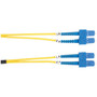 Black Box Single-Mode Value Line Patch Cable SC-SC 2-m 65-ft - 66 ft Fiber Optic Network Cable for Network Device - First End FOSM-002M-SCSC