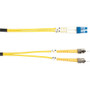 Black Box Single-Mode Value Line Patch Cable, ST-LC, 2-m (6.5-ft.) - 6.6 ft Fiber Optic Network Cable for Network Device - First End: (Fleet Network)