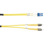 Black Box Single-Mode Value Line Patch Cable ST-LC 5-m 164-ft - 164 ft Fiber Optic Network Cable for Network Device - First 2 x FOSM-005M-STLC