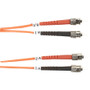 Black Box Single-Mode Value Line Patch Cable, ST-ST, 5-m (16.4-ft.) - 16.4 ft Fiber Optic Network Cable for Network Device - First 2 x (Fleet Network)