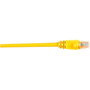 Black Box CAT5e Value Line Patch Cable, Stranded, Yellow, 7-Ft. (2.1-m) - 7 ft Category 5e Network Cable for Network Device - First 1 (Fleet Network)