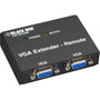 Black Box VGA Receiver, 2-Port - 2 Output Device - 500 ft (152400 mm) Range - 1 x Network (RJ-45) - 2 x VGA Out - XGA - 1024 x 768 - - (Fleet Network)
