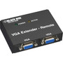 Black Box VGA Receiver 2-Port - 2 Output Device - 500 ft 152400 mm Range - 1 x Network RJ-45 - 2 x VGA Out - XGA - 1024 x 768 - - AC555A-REM-R2