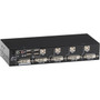 Black Box ServSwitch DT DVI KVM Switch With Bidirectional Audio 4 Computer Emulated USB 1920 X 1200 Local User S KV9634A