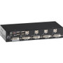Black Box ServSwitch DT DVI with Bidirectional Audio, 4-Port - 4 Computer(s) - 1 Local User(s) - 1920 x 1200 - 8 x USB - 5 x DVI - (Fleet Network)