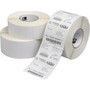 Zebra Z-Perform 2000T with Rubber Adhesive - Permanent Adhesive - 4 Width x 6 Length - 3 Core - Thermal Transfer - White - Paper - 10018340