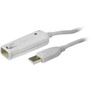 ATEN 1-Port USB 20 Extender Cable - 394 ft USB Data Transfer Cable - First End 1 x Type A Male USB - Second End 1 x Type A Female UE2120