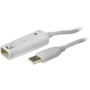ATEN 1-Port USB 20 Extender Cable - 394 ft USB Data Transfer Cable - First End 1 x Type A Male USB - Second End 1 x Type A Female UE2120