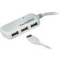 ATEN 4-port USB 2.0 Extender Hub - USB - External - 4 USB Port(s) - 4 USB 2.0 Port(s) (Fleet Network)