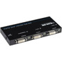 Black Box DVI-D Splitter with Audio and HDCP 1 x 2 - Audio Line In - Audio Line Out - DVI In - DVI Out AVSP-DVI1X2