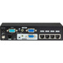 Black Box MediaCento VX 4-Port Transmitter - 1 Input Device - 1 Output Device - 1000 ft (304800 mm) Range - 4 x Network (RJ-45) - 1 x (AVX-VGA-TP-TX-4)