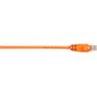 Black Box CAT5e Value Line Patch Cable Stranded Orange 4-ft 12-m - 4 ft Category 5e Network Cable for Network Device - First 1 CAT5EPC-004-OR