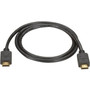Black Box HDMI to HDMI Cable MM PVC 5-m 164-ft - 164 ft HDMI AV Cable for AudioVideo Device HDTV Set-top Boxes DVD - End EVHDMI01T-005M