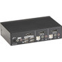Black Box ServSwitch KVM Switch DT DisplayPort with USB and Audio 2-Port - 2 Computers - 1 Local Users - 2560 x 1600 - 6 x USB - KV9702A