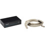 Black Box ServSwitch DT DVI 2-Port with Emulated USB KeyboardMouse Kit - 2 Computers - 1 Local Users - 1920 x 1200USBDVI - KV9612A-K