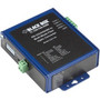 Black Box Industrial Opto-Isolated Serial to Fiber Single-Mode SC Converter - 1 x SC Ports - Rail-mountable (Fleet Network)