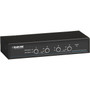 Black Box ServSwitch DT KVM Switch DisplayPort with USB and Audio 4-Port - 4 Computers - 1 Local Users - 2560 x 1600 - 8 x USB - KV9704A