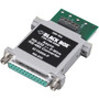 Black Box DB-25/Terminal Block Data Transfer Adapter - 1 x DB-25 Female Serial/Parallel - 1 x Terminal Block (Fleet Network)