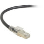 Black Box GigaTrue 3 Cat6a UTP Patch Network Cable - 10 ft Category 6a Network Cable for Network Device - First End 1 x RJ-45 Male - C6APC80S-BK-10