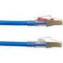 Black Box GigaTrue 3 Cat.6a UTP Patch Network Cable - 3 ft Category 6a Network Cable for Network Device - First End: 1 x RJ-45 Male - (C6APC80S-BL-03)