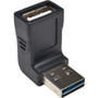 Tripp Lite UR024-000-UP USB Data Transfer Adapter - 1 x Type A Male USB - 1 x Type A Female USB - Black (Fleet Network)