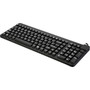 Man  Machine Premium Full Size Waterproof Disinfectable Keyboard - Cable Connectivity - USB Interface - English French - Compatible RCLPB5