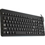 Man  Machine Premium Full Size Waterproof Disinfectable Keyboard - Cable Connectivity - USB Interface - English French - Compatible RCLPB5