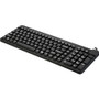 Man & Machine Premium Full Size Waterproof Disinfectable Keyboard - Cable Connectivity - USB Interface - English, French - Compatible (Fleet Network)