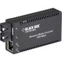 Black Box MultiPower LGC010A-R2 TransceiverMedia Converter - 1 x Network RJ-45 - 1 x SC Ports - 101001000Base-T 1000Base-SX - - LGC010A-R2
