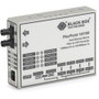 Black Box FlexPoint LMC100A-SM-R3 Tanscevier Media Converter - 1 x Network (RJ-45) - 1 x ST Ports - DuplexST Port - Single-mode - Fast (Fleet Network)