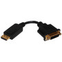 6 inch DisplayPort 1.2 Male to DVI Female Adapter - Black (FN-AD-DP-DVI)