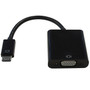 6 inch Mini-HDMI Male to VGA Female  35mm Female Adapter - Black - Digital CameraCamcorder to VGA Display FN-AD-HDMIC-VGA