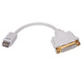6 inch Mini DVI Male to DVI Female Adapter - White (FN-AD-MDVI-DVI)