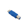 USB 3.0 A Female to B Male Adapter - Blue (FN-AD-USB-30)