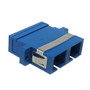 SC/SC Fiber Coupler F/F Singlemode Duplex Ceramic Panelmount, Blue (FN-FO-AD204-PM)