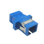 SC/SC Fiber Coupler F/F Singlemode Simplex Ceramic Panelmount, Blue (FN-FO-AD604-PM)