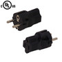 SCHUKO CEE 7/7 (Euro) Male to 5-15R Power Adapter (FN-PW-AD053)