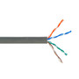 1000ft 4 Pair Cat5e 350MHz Stranded UTP FT4CMR Bulk Cable - Grey FN-BK-C5EST-4GY