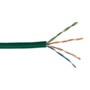 500ft 4pr Cat6A 10Gig UTP stranded 28AWG ultra-thin bulk cable FT4 - Green (FN-BK-C6ASTU-4GN-500)