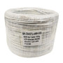 500ft 4pr Cat6A 10Gig UTP stranded 28AWG ultra-thin bulk cable FT4 - White FN-BK-C6ASTU-4WH-500