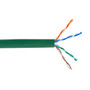 1000ft 4 Pair Cat6 Stranded UTP FT4CMR Bulk Cable - Green FN-BK-C6ST-4GN