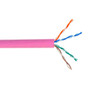4 Pair Cat6 Stranded UTP CMR Bulk Cable Pink FN-BK-C6ST-4PK