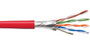 1000ft 4 Pair Cat6 550MHz Stranded Shielded (STP) FT4/CMR Bulk Cable - Red (FN-BK-C6ST-4RDS)