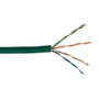 500ft 4pr Cat6 10Gig UTP stranded 28AWG ultra-thin bulk cable FT4 - Green (FN-BK-C6STU-4GN-500)