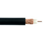 1000ft RG59 20AWG Solid Copper 95% Braid 75 Ohm CMR Bulk Cable - Black (FN-BK-CXRG59-P)