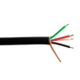 1000ft DMX cable - 4C/22AWG BC stranded, 85% braid + 100% foil CMR (FN-BK-DMX5-BK)
